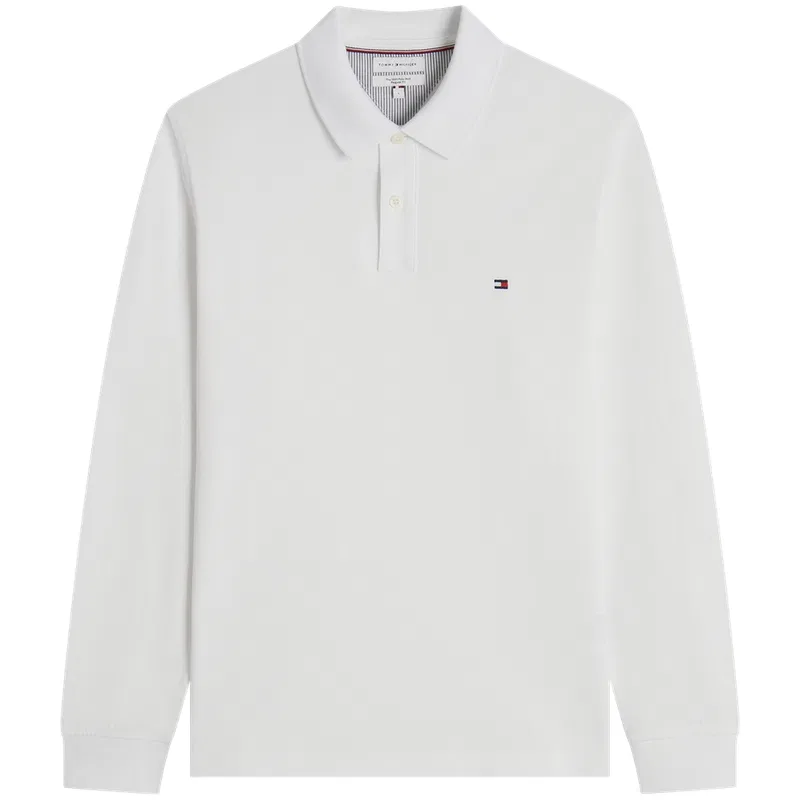 Мужское поло с воротником White YBR Tommy Hilfiger