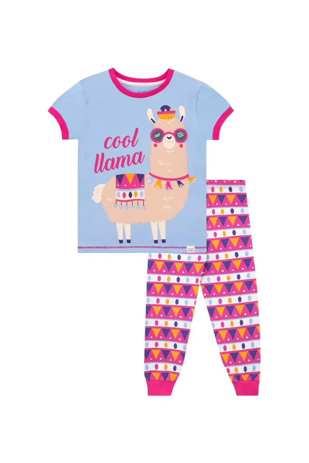 Пижама Cool llama с принтом Harry Bear, Purple