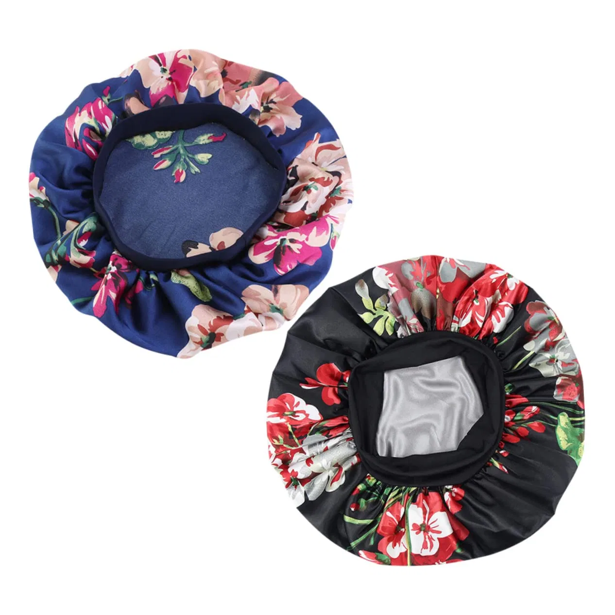 Шапочка для душа Satin, DOITOOL, набор 3 шт, 31x31 см, Различные цвета