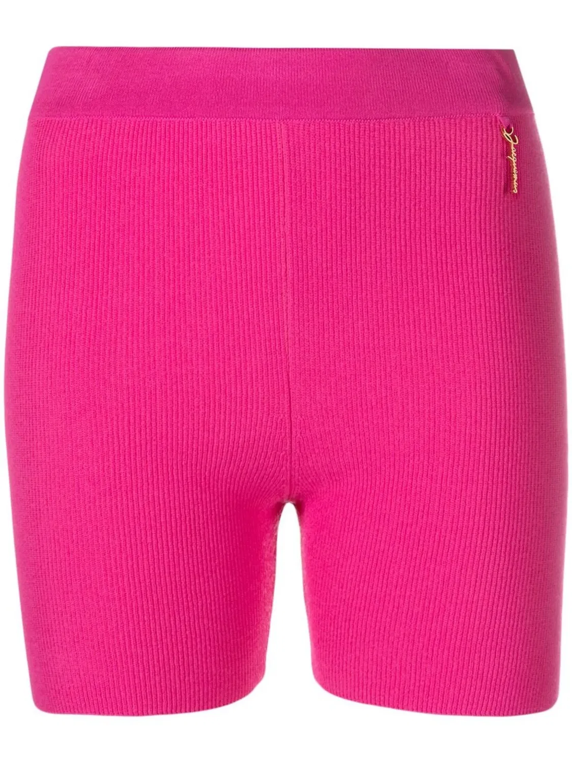 Jacquemus Вязаные шорты Le Short Pralu розовые