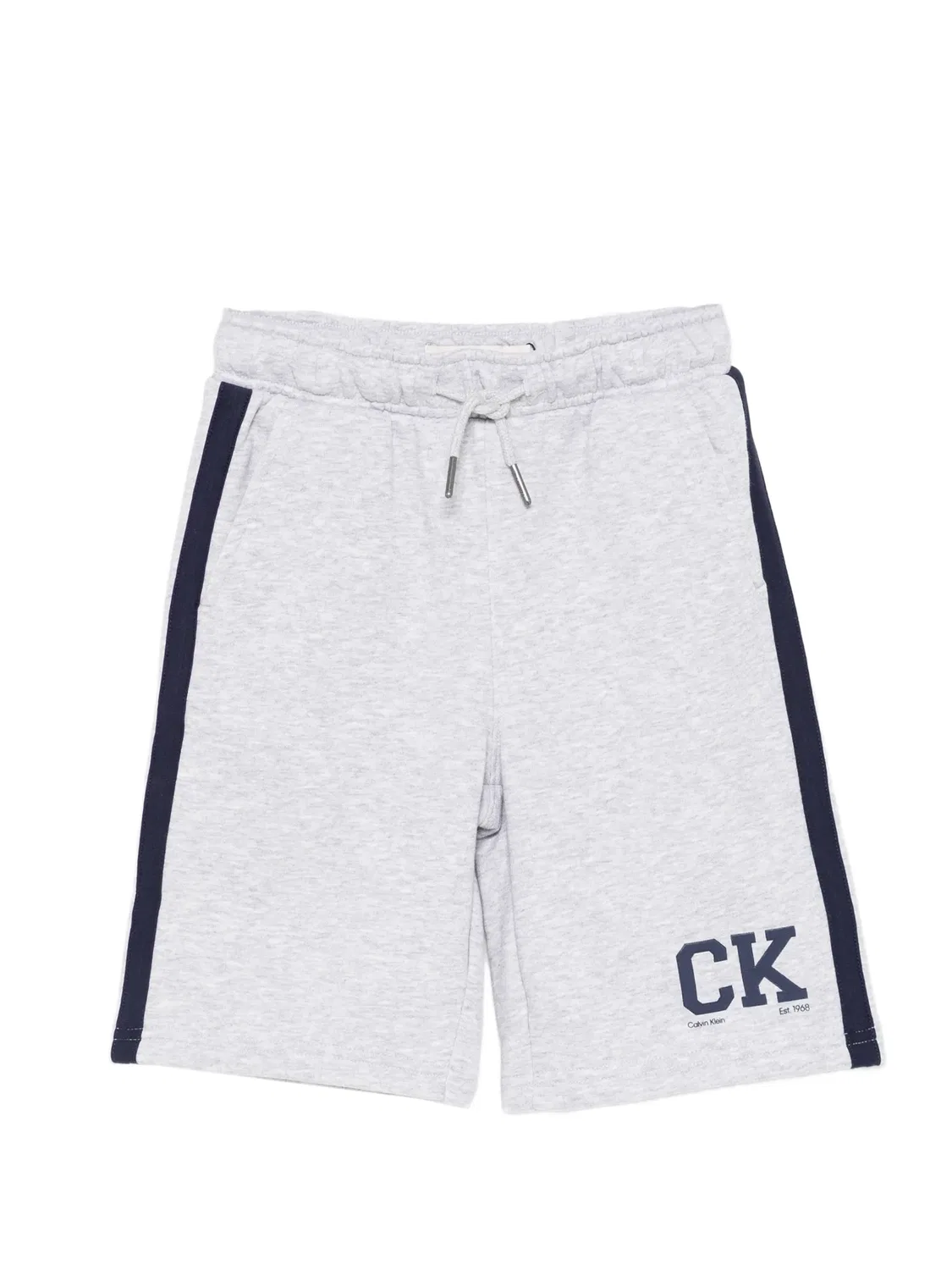 Шорты с логотипом, серые Calvin Klein, серый