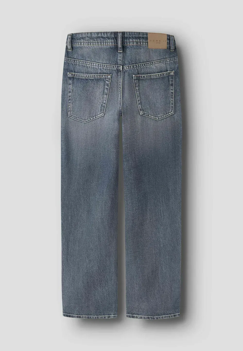 Свободные джинсы Nkmryan 5760-rm noos - джинсы свободного кроя Name It, Vintage Blue Denim — фото 4