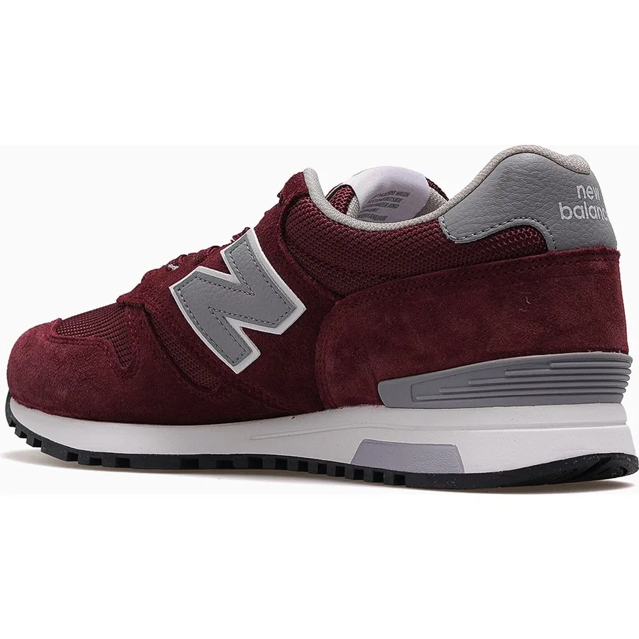 Кроссовки повседневные с шнуровкой New Balance 26Y ML565, Бордовый — фото 3