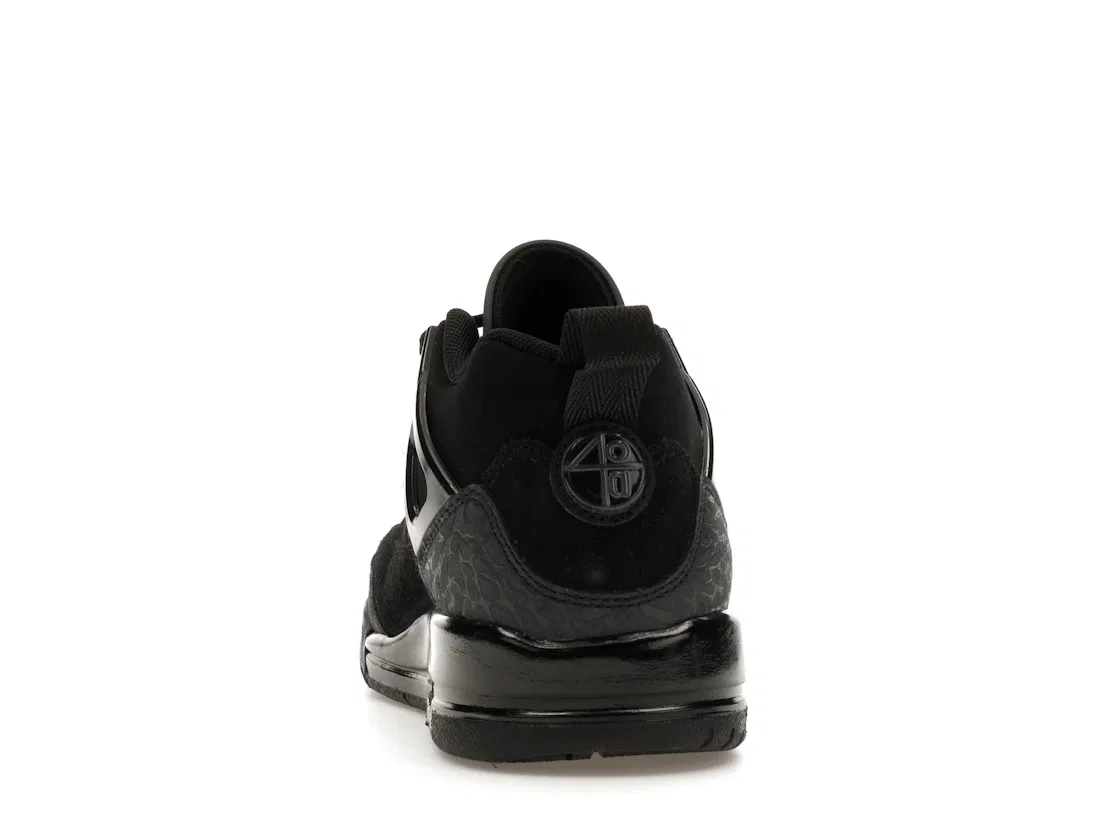 Детские кроссовки для мальчиков с принтом Jordan Spizike Low Jordan, Black/Anthracite/Black — фото 4