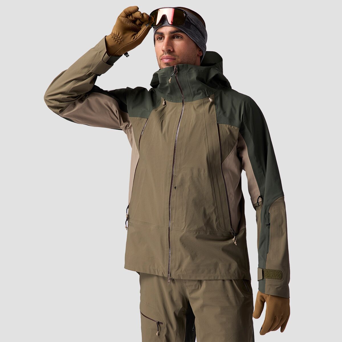 

Кардиган Xpore 3L туристическая куртка Backcountry, цвет climbing ivy