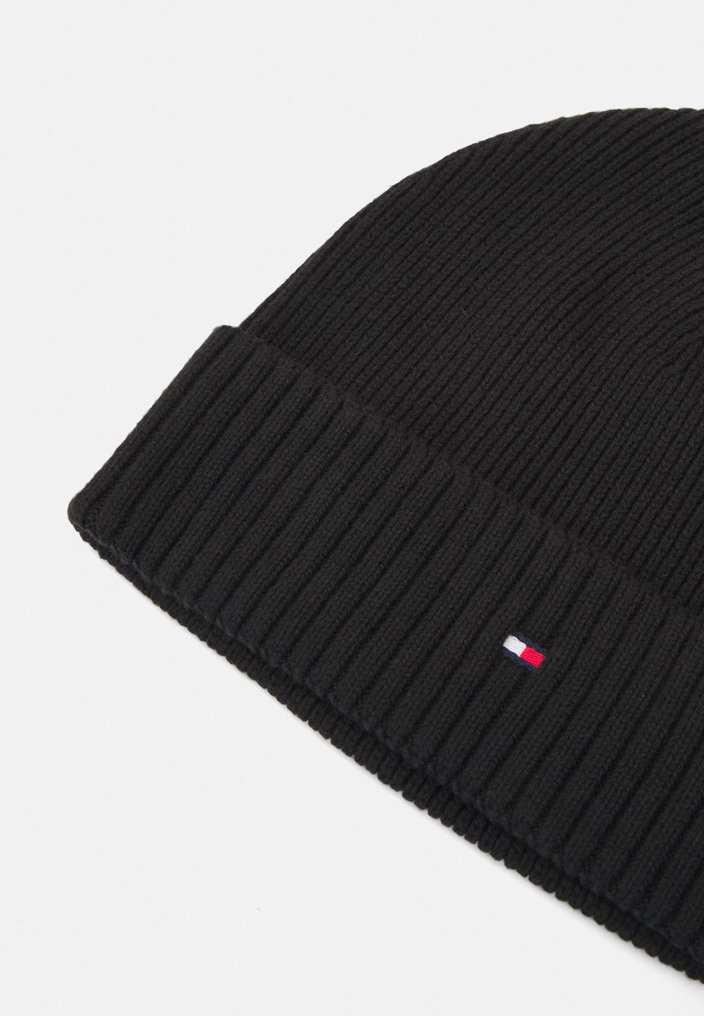 

Шарф FLAG BEANIE & SCARF UNISEX SET Tommy Hilfiger, черный