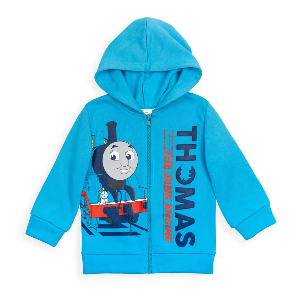Детское худи на молнии с принтом Thomas & Friends, Thomas