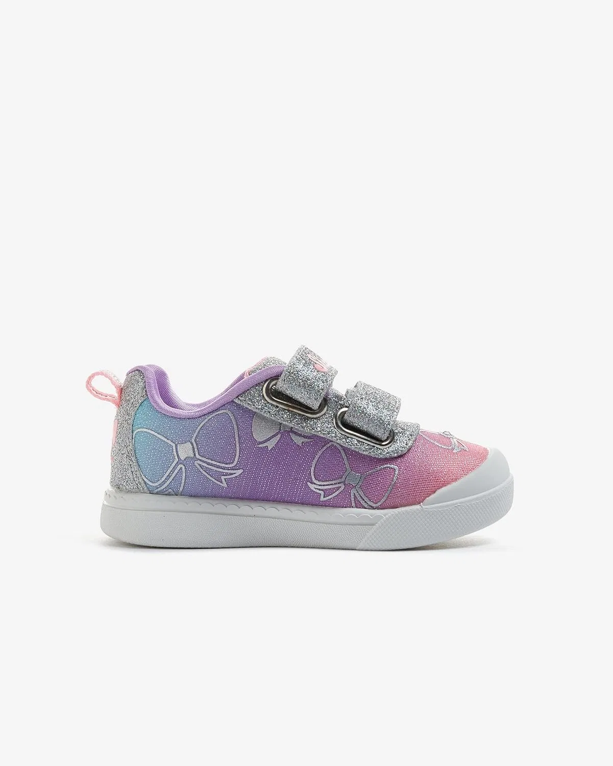 Детские кроссовки для девочек Lil Bowie Skechers, Silver/Multi — фото 2