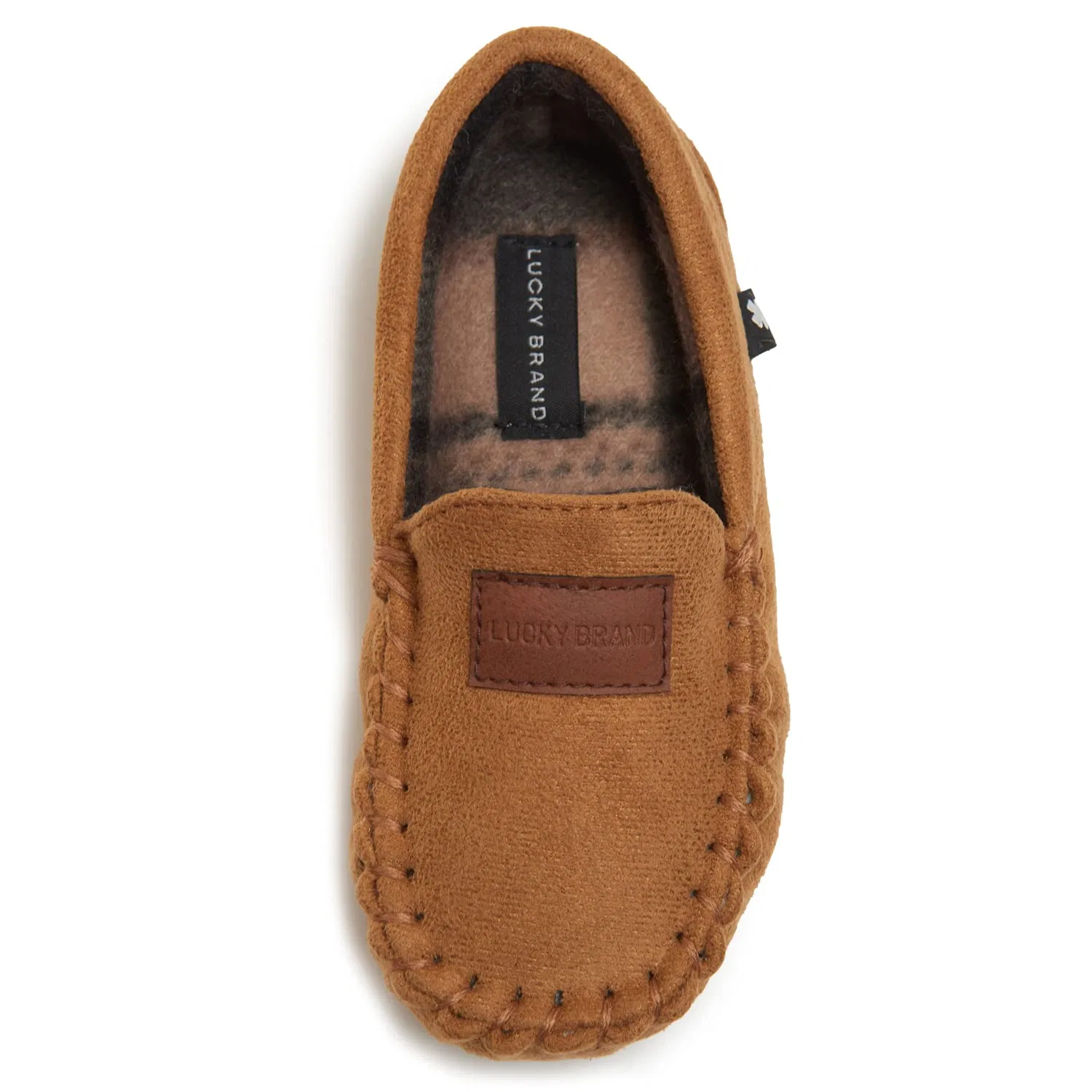 Детские мокасины для мальчиков с микрозамшей Lucky Brand, Marrone Chiaro