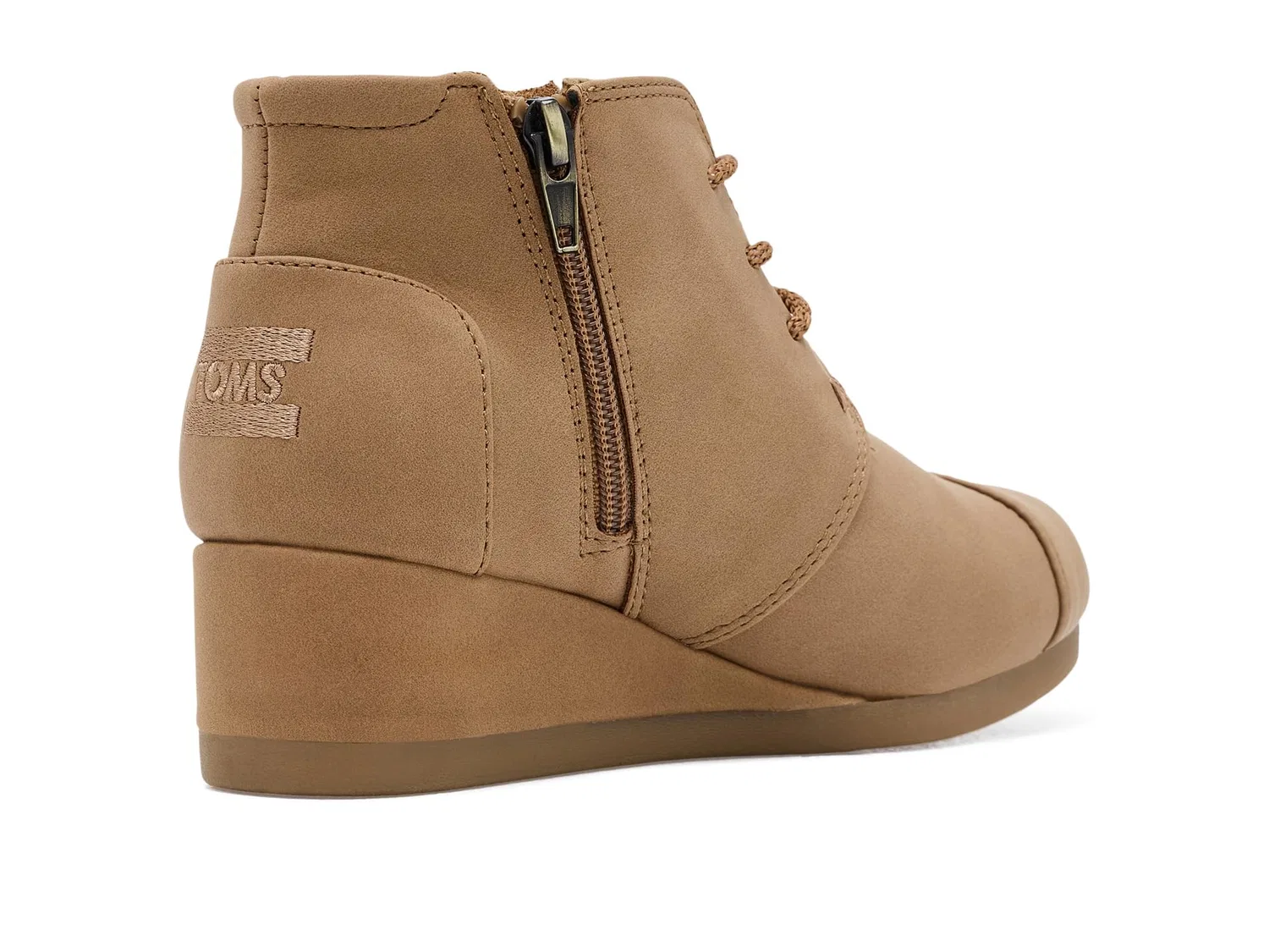 Ботинки Desert Wedge (для маленьких и больших детей) Toms Kids, Brown — фото 4