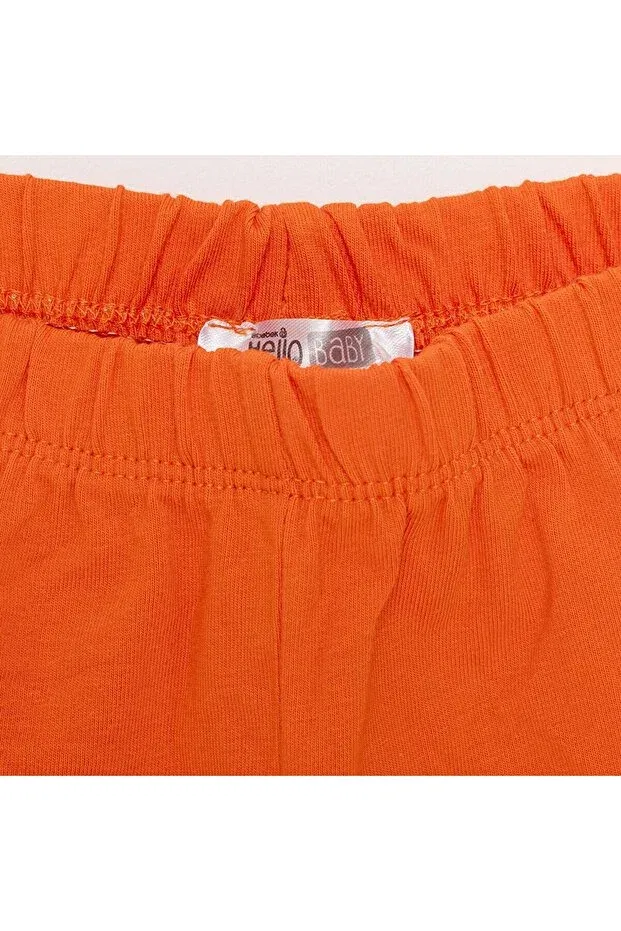 Детские шорты для новорожденных джерси Hellobaby unisex baby shorts single jersey fabric Ebebek Hello Baby, Coral — фото 3