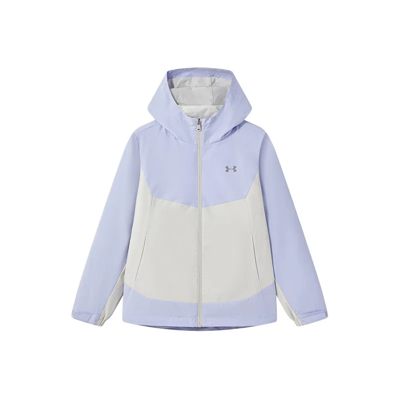 Детская куртка утепленная 3-в-1 с капюшоном Under Armour, Blue Purple Color