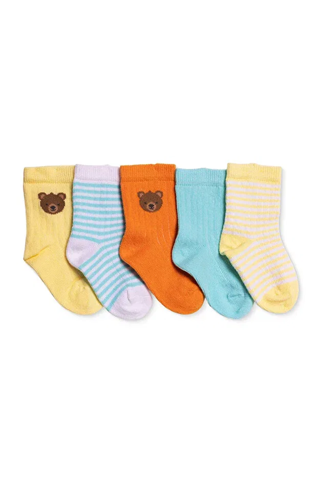 Детские носки для мальчиков с принтом Hellobaby Ebebek Hello Baby, Blue