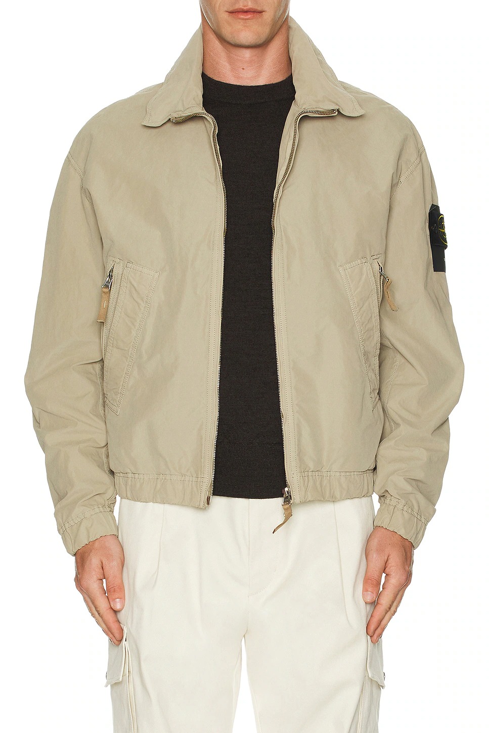 Куртка-бомбер Stone Island Desert, бежевый