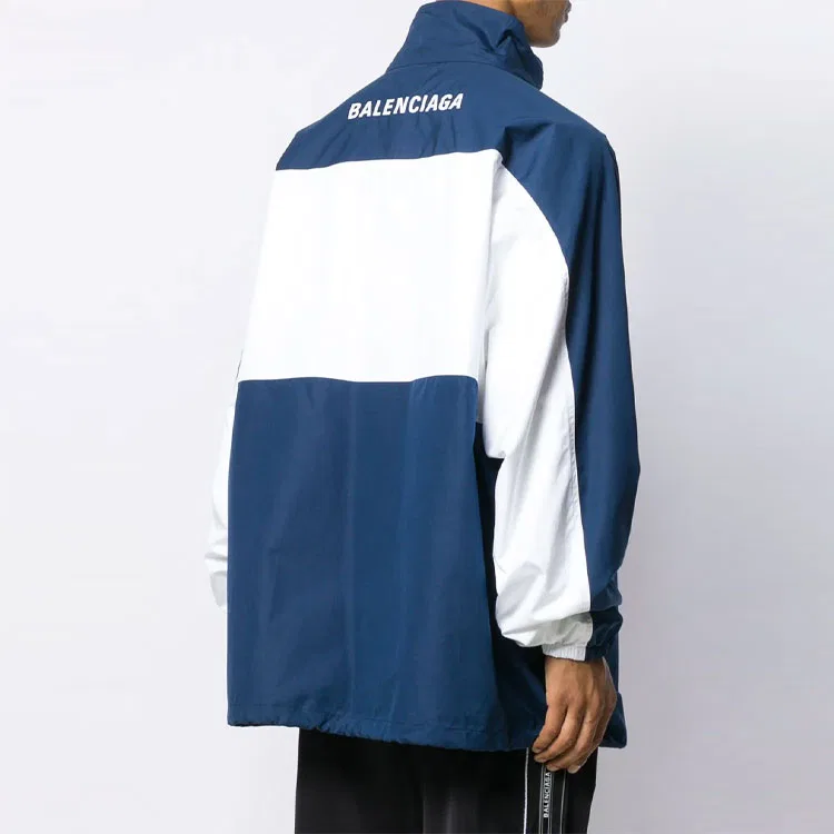 Детская куртка с принтом Balenciaga, Blue White — фото 4
