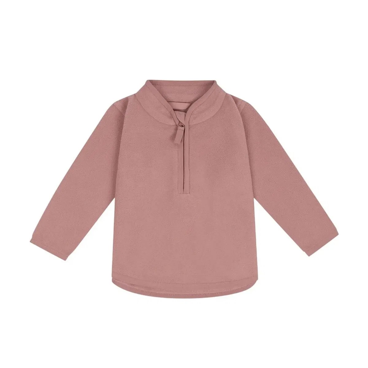 Детский флисовый топ с полузастежкой Larkwood, Pink