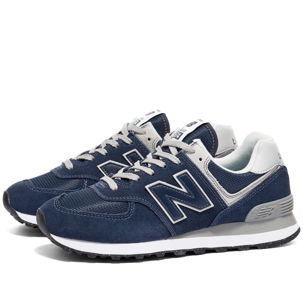 Кроссовки женские New Balance 574 Core, темно-синий/белый