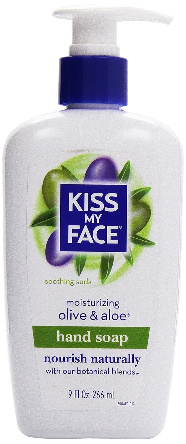 Твердое мыло Оливковое и Алоэ, Kiss My Face, 9 мл