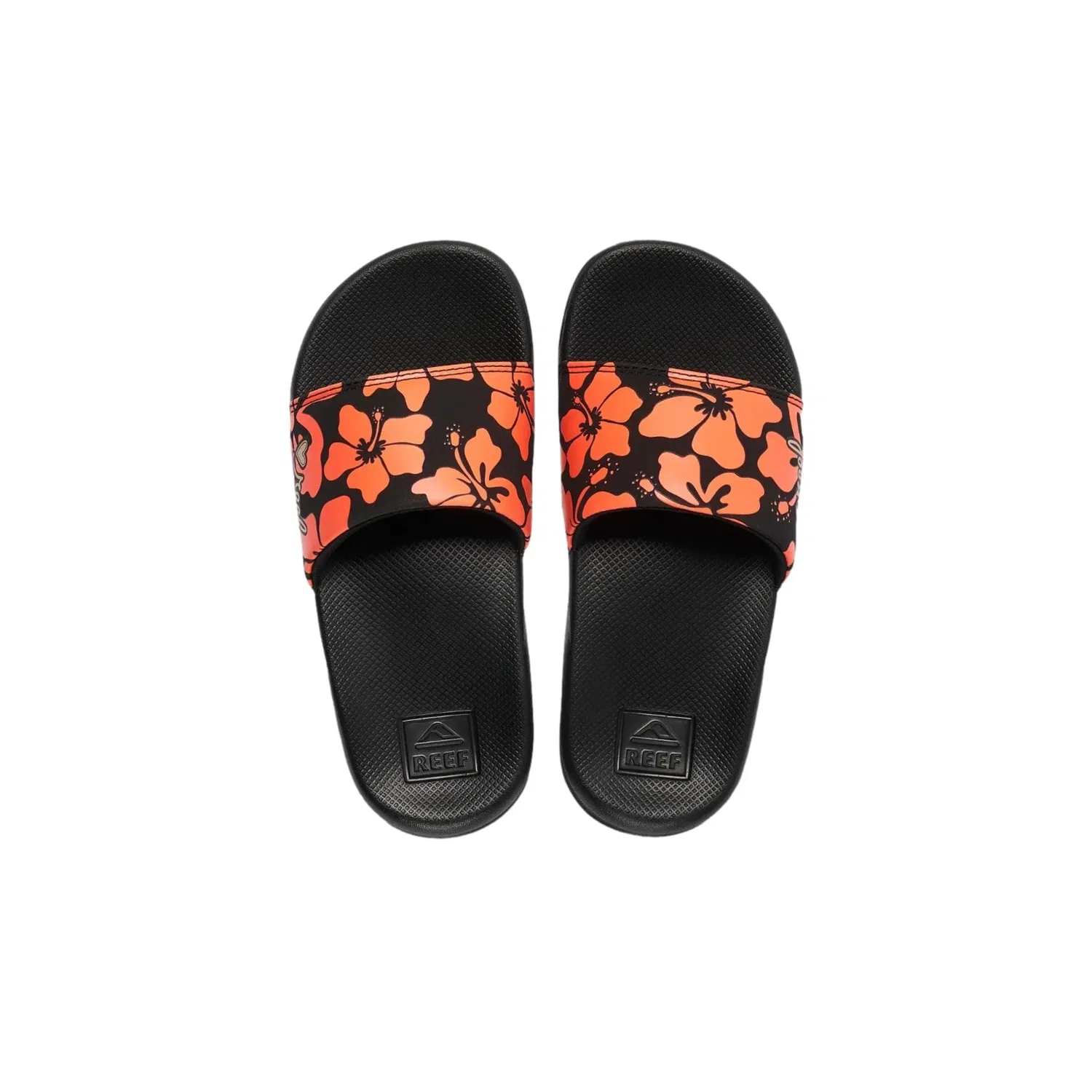 Детские сланцы с мягкой стелькой Reef One Slide Hibiscus Coral, оранжевый — фото 3