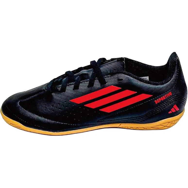Детские футбольные кроссовки с дышащим верхом Adidas Deportivo 3, Black