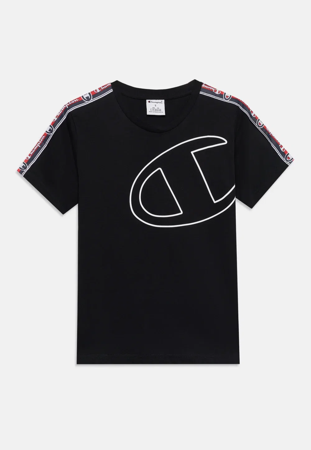 Стандарт спортивной одежды - футболка с принтом Champion, Black — фото 3