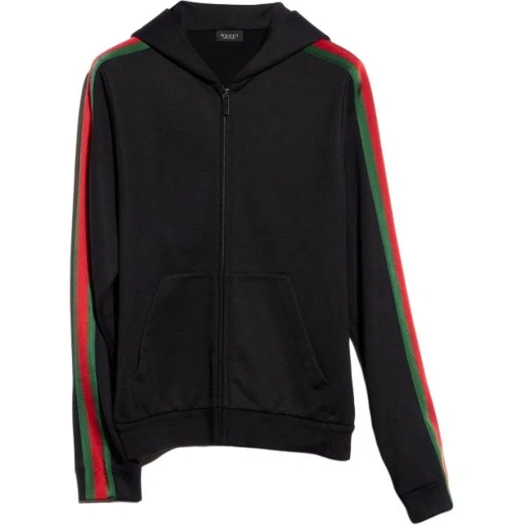 Мужская бейсбольная куртка Black GUCCI