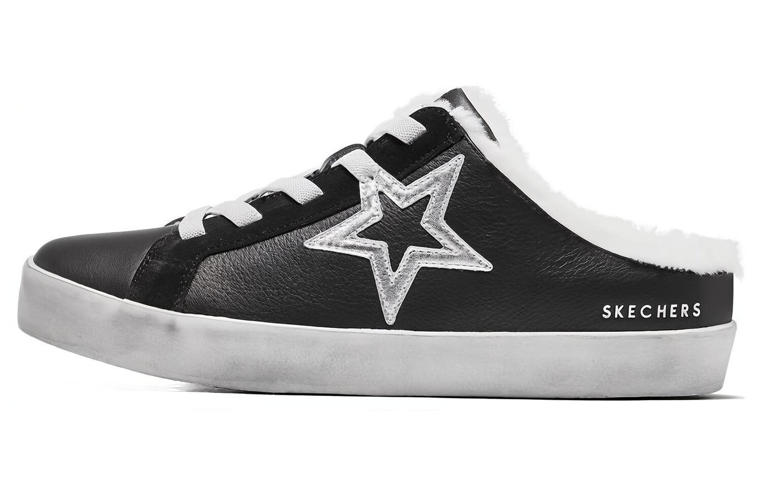 

Кроссовки для скейтбординга DIAMOND STARZ женские, низкие, черные Skechers