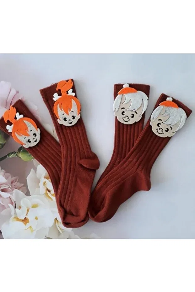 Детские носки для новорожденных с бахромой Özkardeşler Baby, Tile