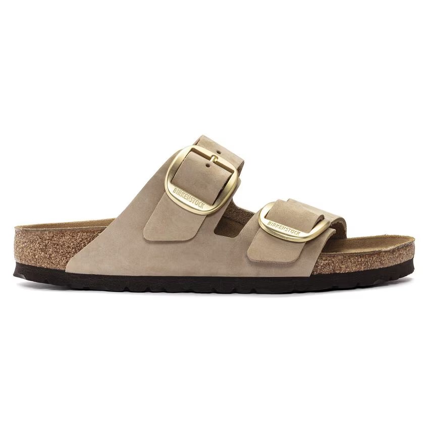 Сандалии Birkenstock Arizona Big Buckle, бежевый