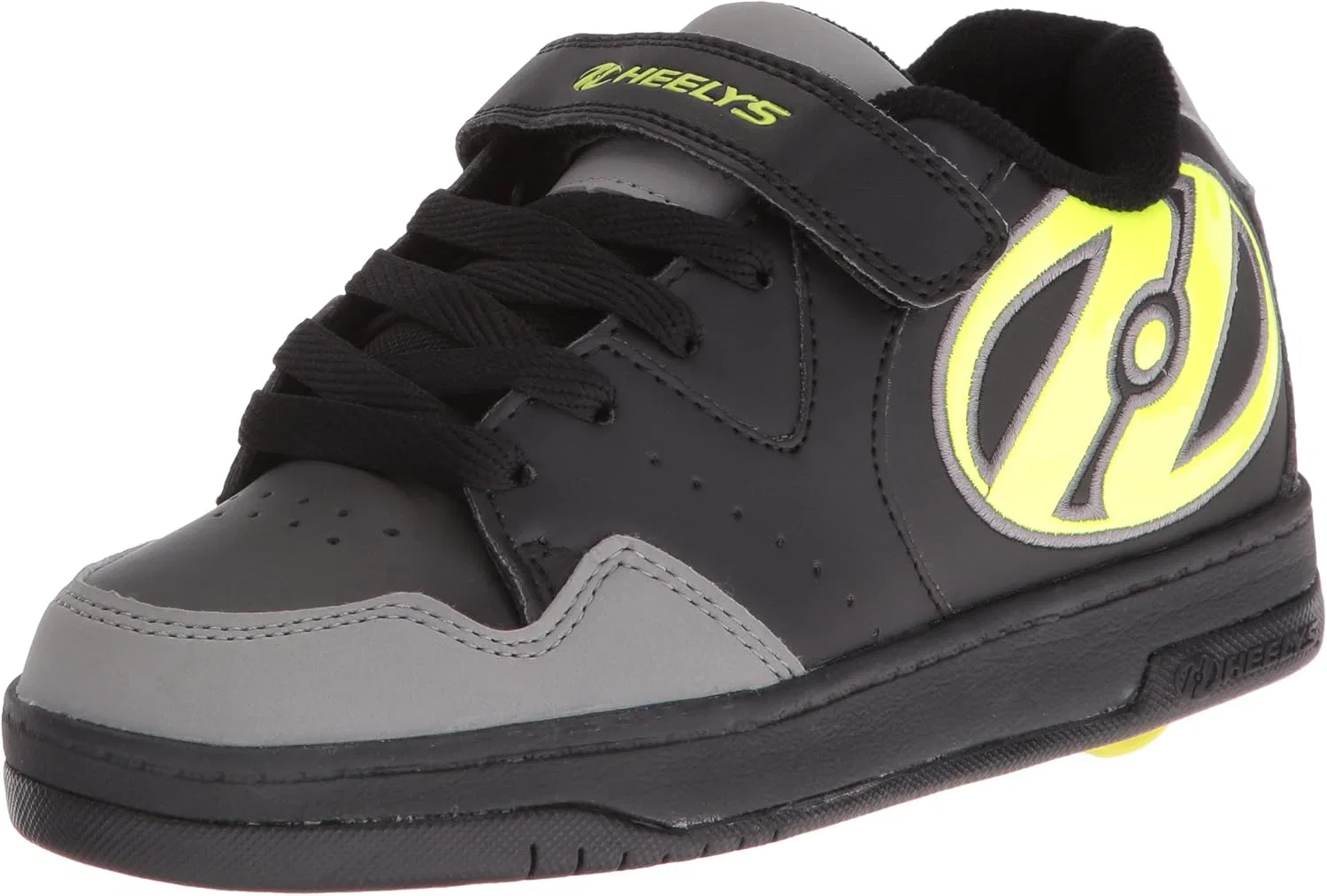 Детские кроссовки для мальчиков Hyper HEELYS, Black/Grey/Bright Yellow