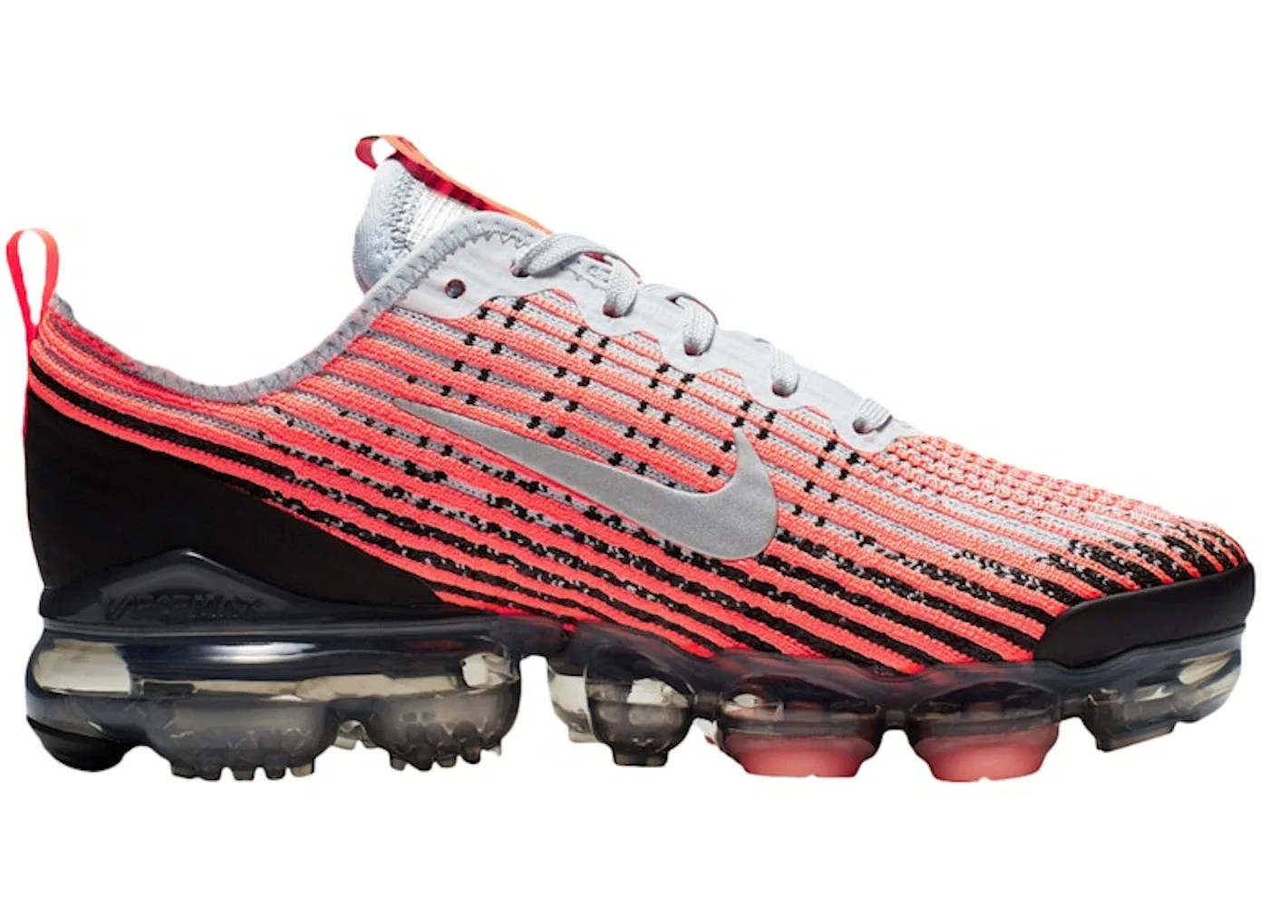 Детские кроссовки Lifestyle Nike Air VaporMax Flyknit 3 Nike, Bright Mango/Silver