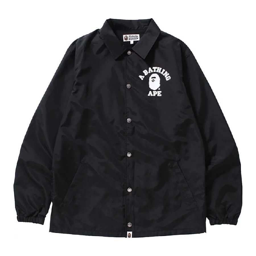 

Куртка-рубашка Bape Multi Camo College Coach, черный