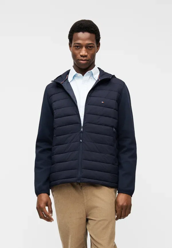 Куртка Tommy Hilfiger Performance mix media jacket light jacket, пустынное небо