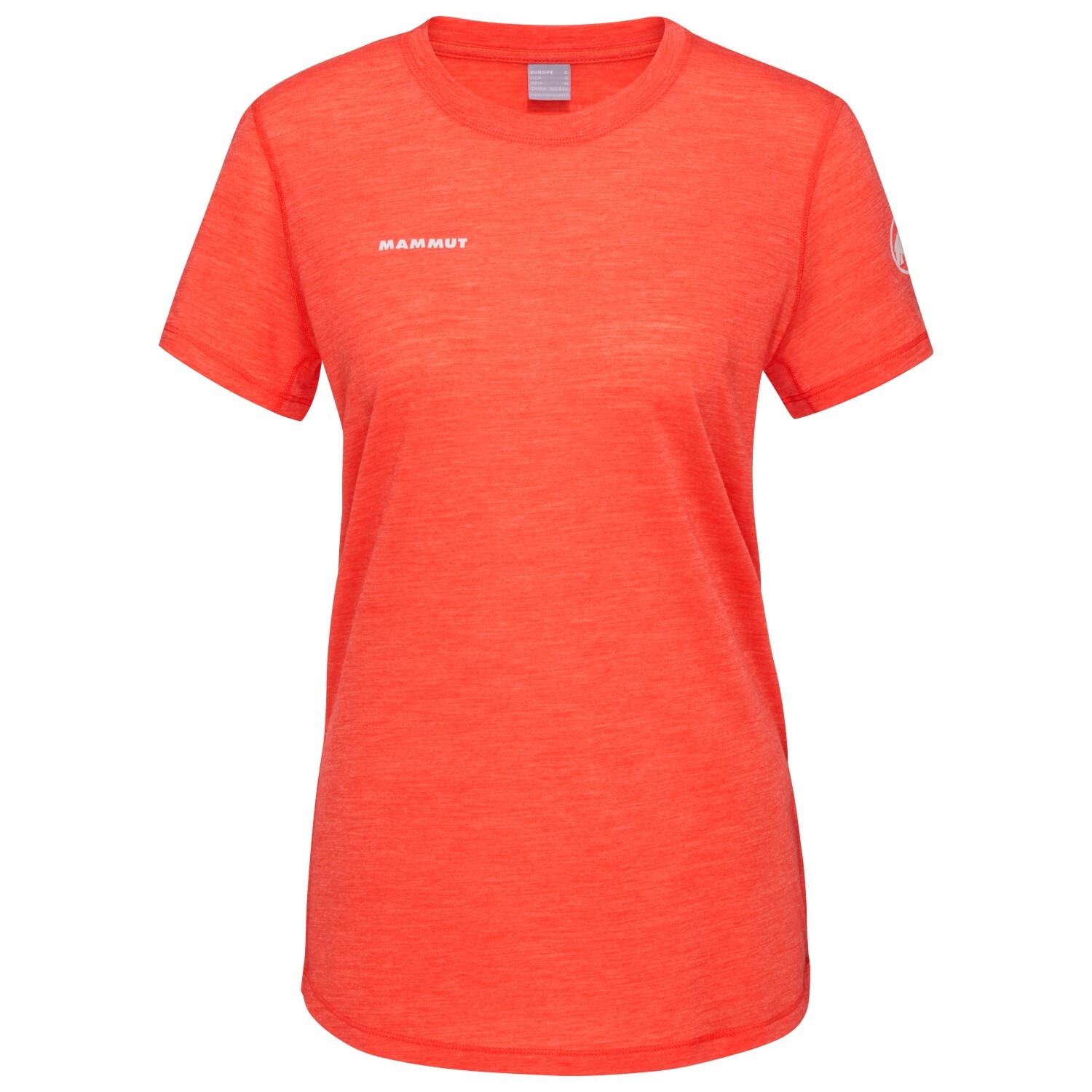 

Рубашка из мериноса Mammut Tree Wool Firstlayer T-Shirt, цвет Peach Melange