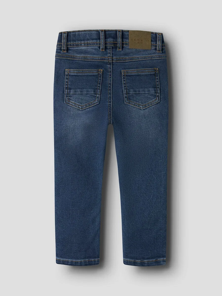 Джинсы NAME IT Slim fit 'NMMSilas' темно-синего цвета — фото 2
