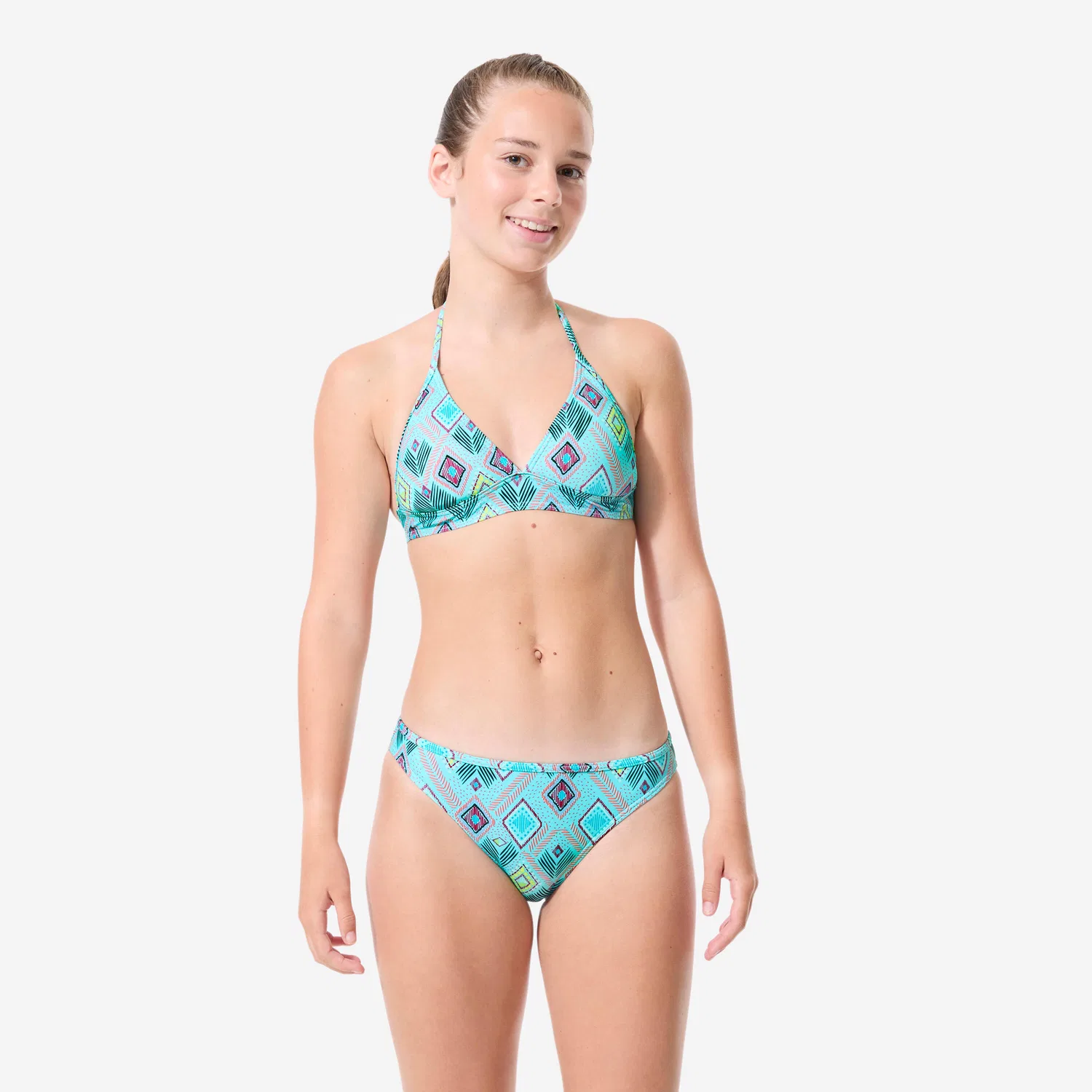 Детское бикини-комплект для девочек Tali Safi Decathlon, Wasserblau