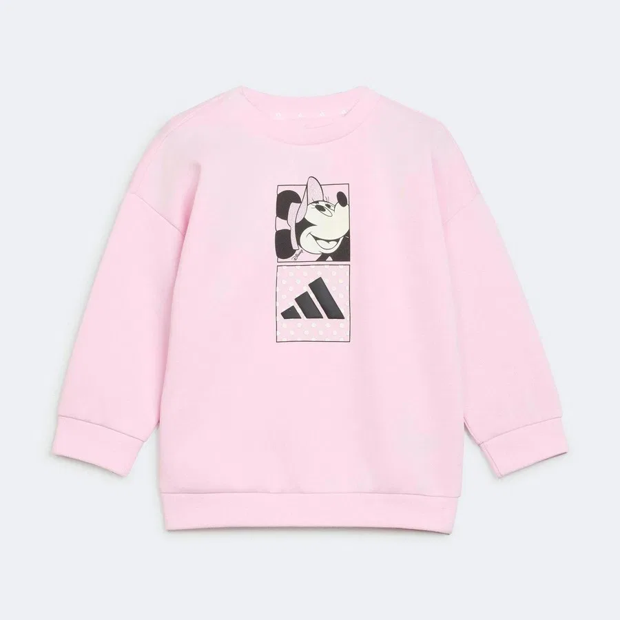 Комплект футболок с принтом Disney Minnie Mouse adidas, Розовый — фото 2