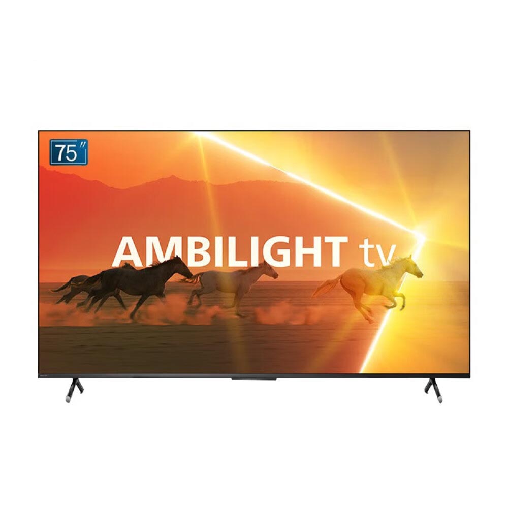 

Телевизор Philips 75PML9108/T3, 75'', 4K, Mini LED, Ambilight, 120 Гц, черный