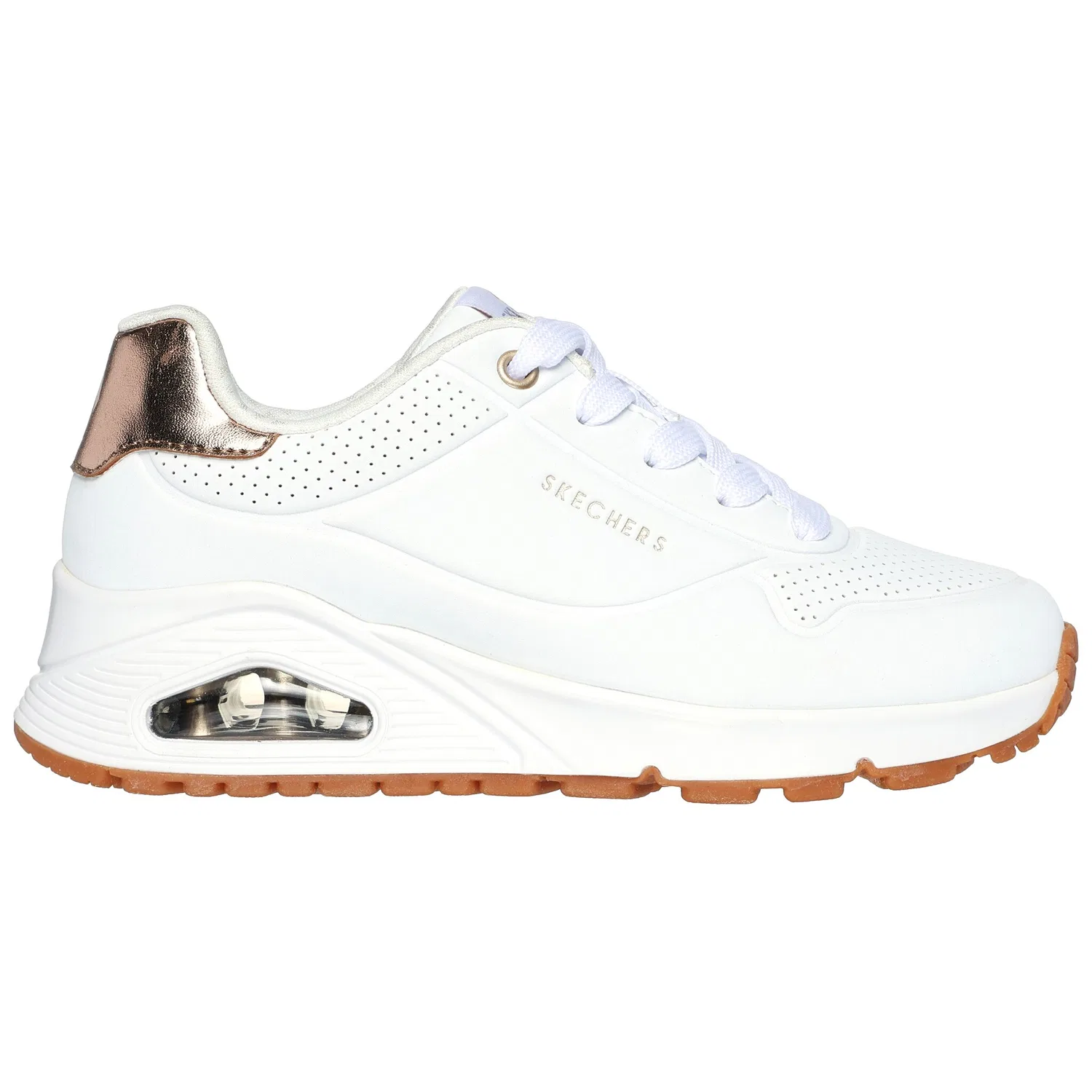 Детские кроссовки с технологией Skech-Air Skechers, White — фото 4