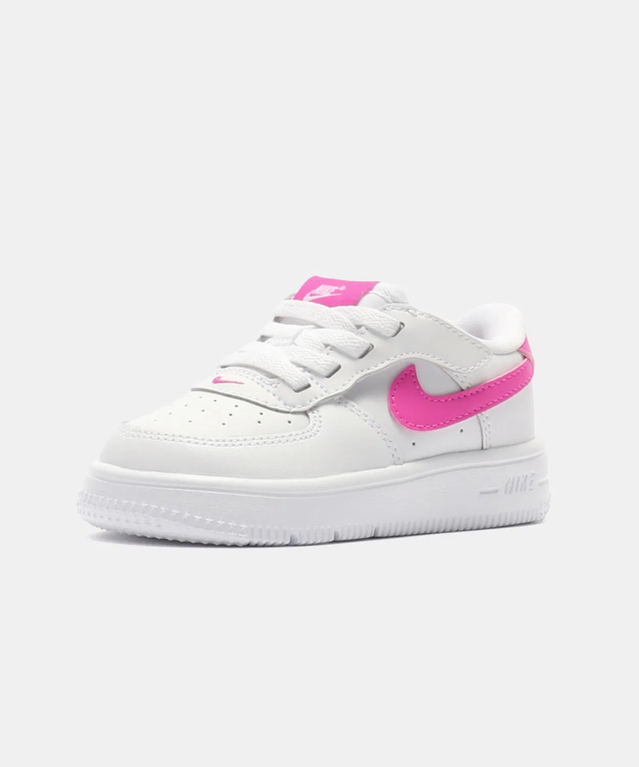 Детские кроссовки с липучками NIKE FORCE 1 LOW EASYON BT FN0236-102, White — фото 2