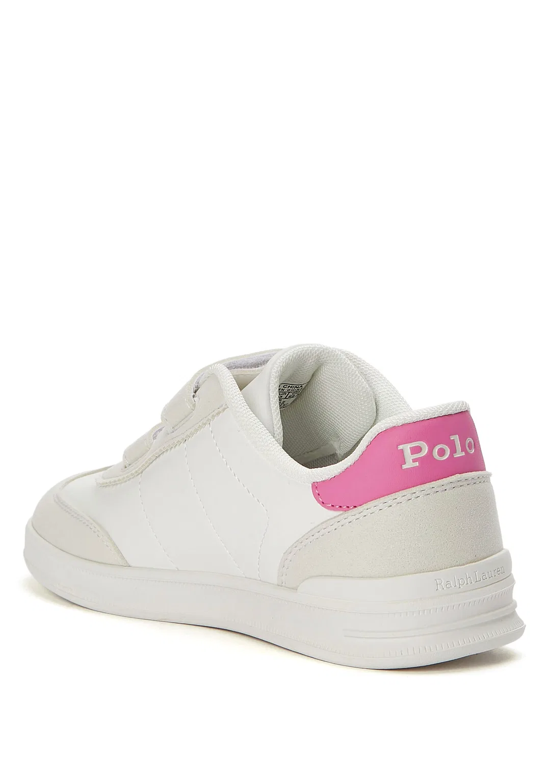 Кроссовки детские Polo Ralph Lauren Hollis, розово-белый — фото 3