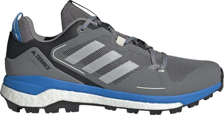 

Кроссовки Adidas Terrex Skychaser 2.0 'Grey Blue Rush', серый