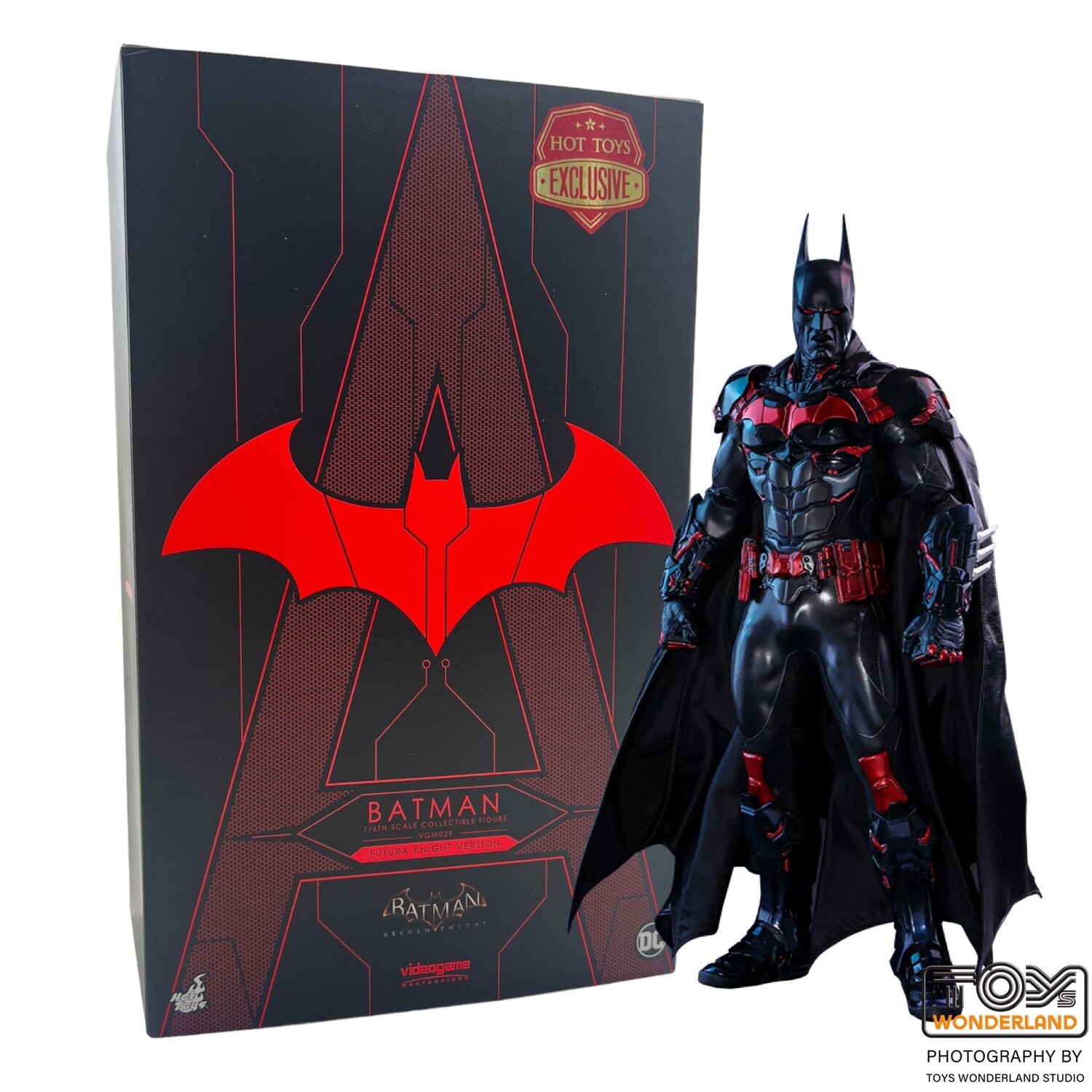 

Фигурка Hot Toys Batman: Arkham Knight, Batman (Futura Knight Version) VGM29, 33 см