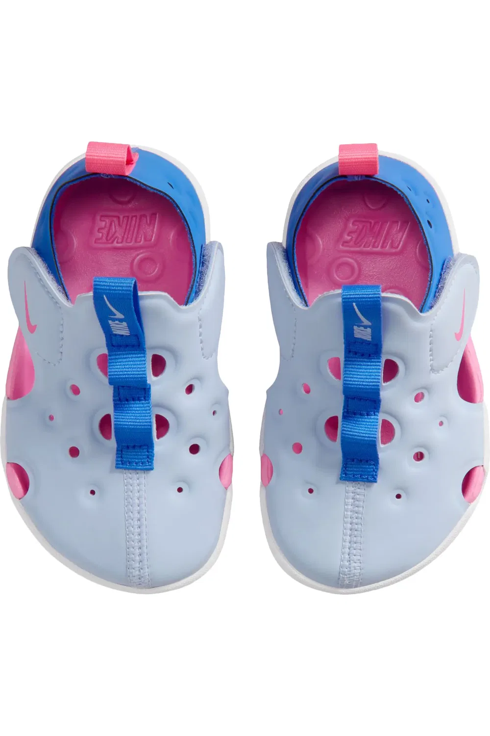 Сандалии детские водонепроницаемые Sunray Protect 4 Nike, Hydrogen Blue/Pink Glow — фото 3