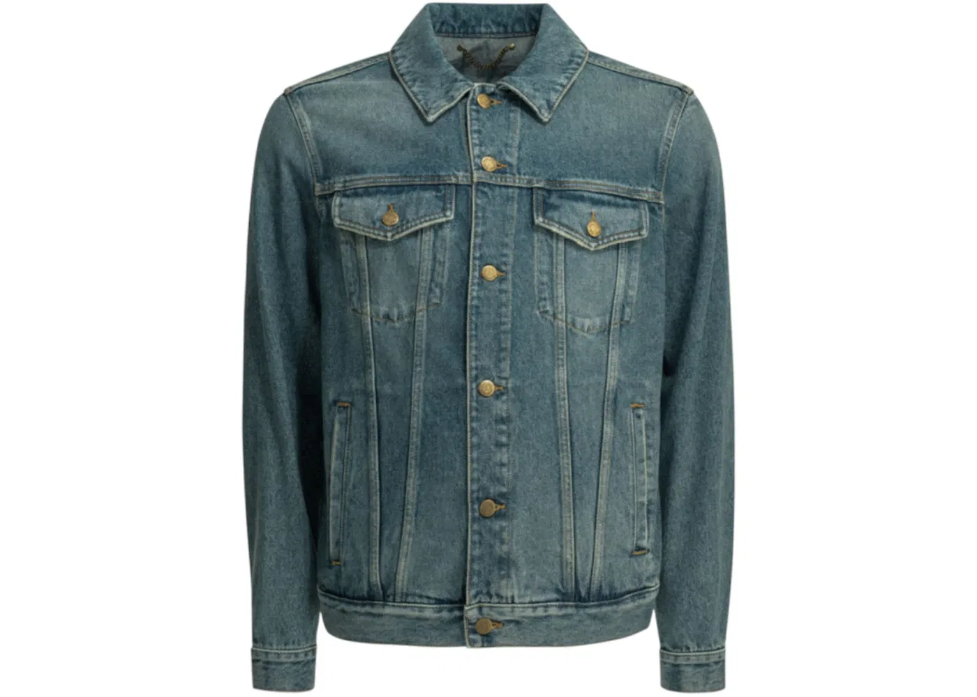 Мужская джинсовая куртка Golden Goose Denim Jacket, цвет Light Blue