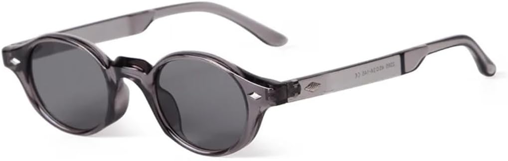 

Солнцезащитные очки с защитой UV400 | Маленькая оправа Rivet, цветные линзы | для женщин и мужчин, для занятий спортом на открытом воздухе и путешествий DSVIGF, C3 Gray