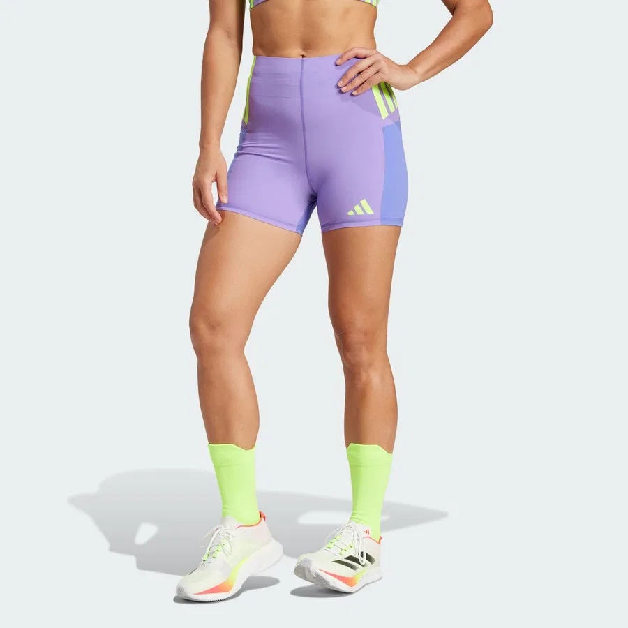 Женские спортивные шорты-леггинсы Adidas Adizero For Her, Черный