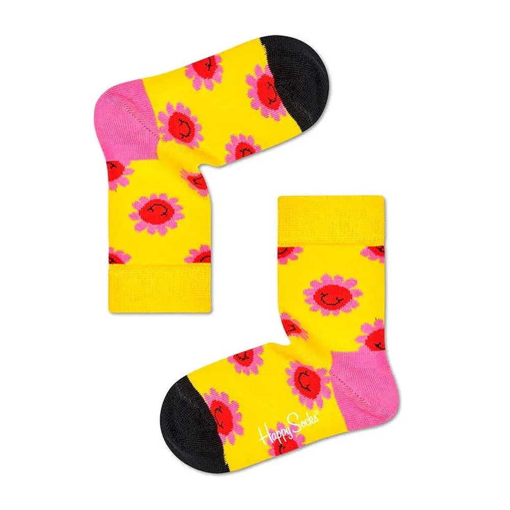 Носки Smiling Flower Happy Socks, желтый