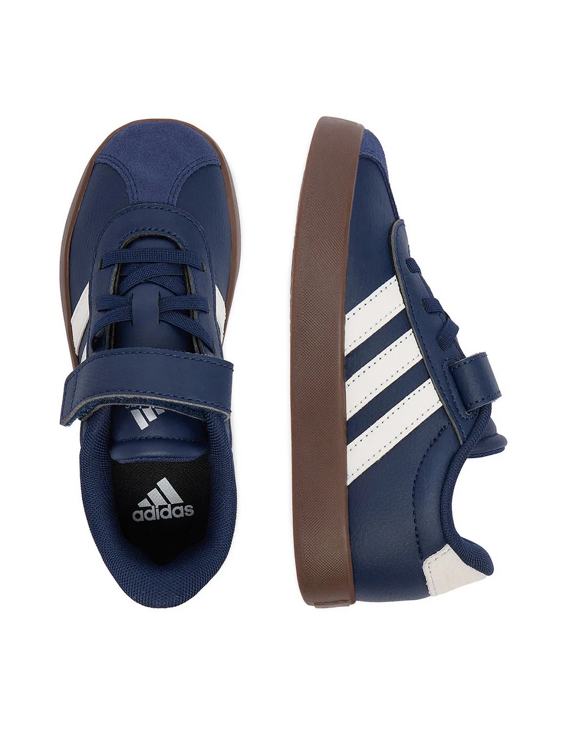 Кроссовки для мальчика C-VL COURT Adidas, темно-синий — фото 4
