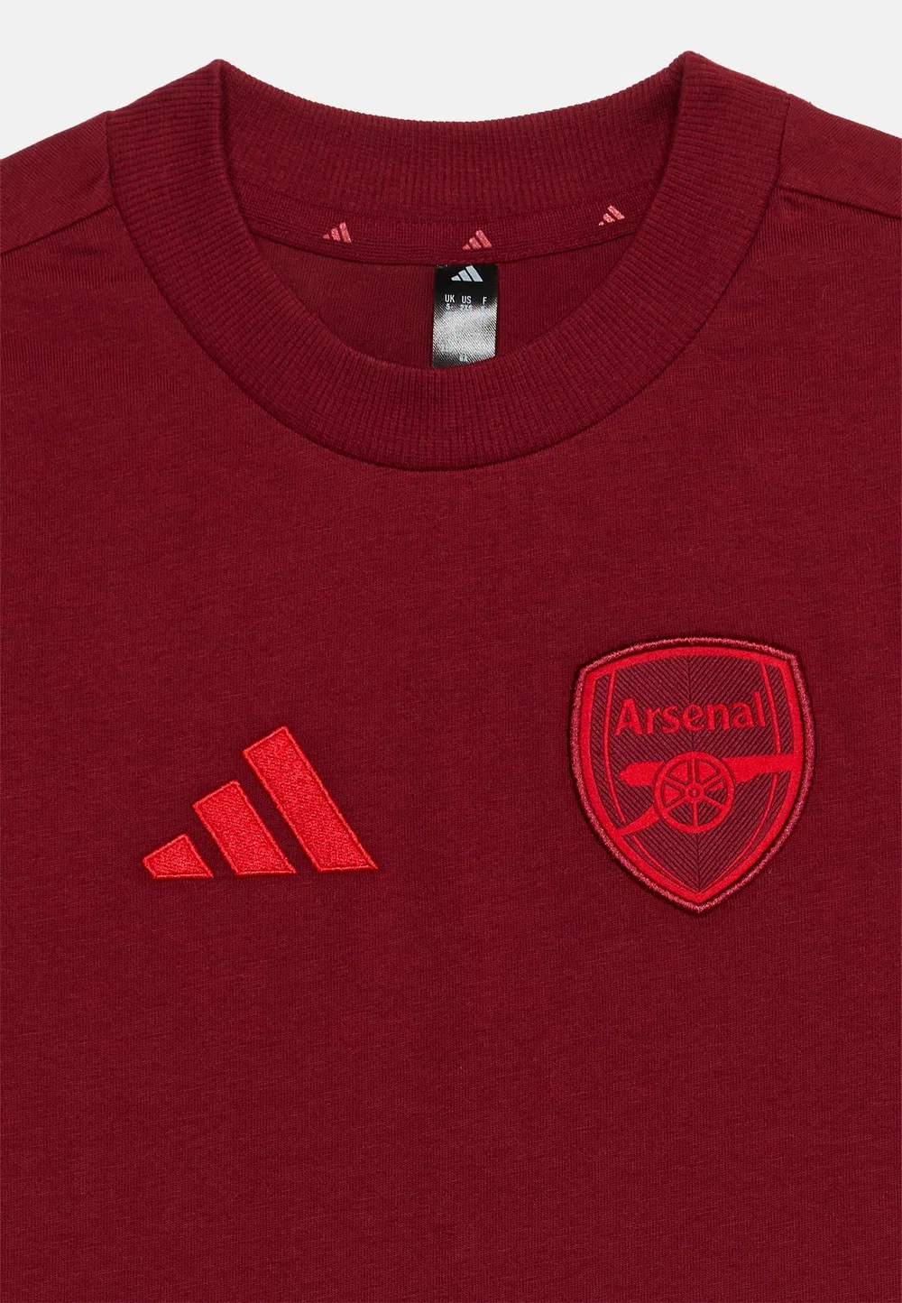 Спортивная футболка унисекс «Арсенал» Adidas Performance, Bordeaux — фото 4